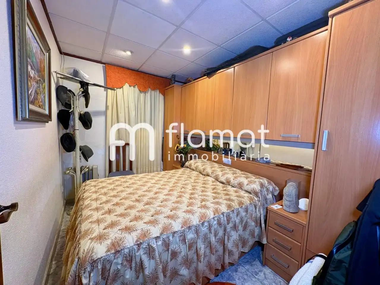 Schlafzimmer von Maisonette zum Verkauf in Barcelona mit Klimaanlage und Terrasse