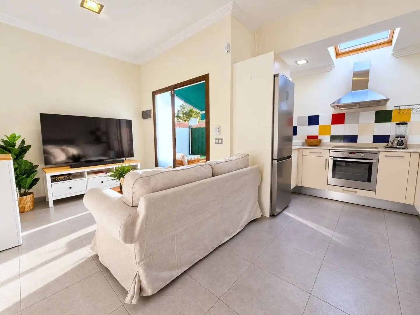 Sala d'estar de Casa o xalet de lloguer en Maspalomas - Meloneras