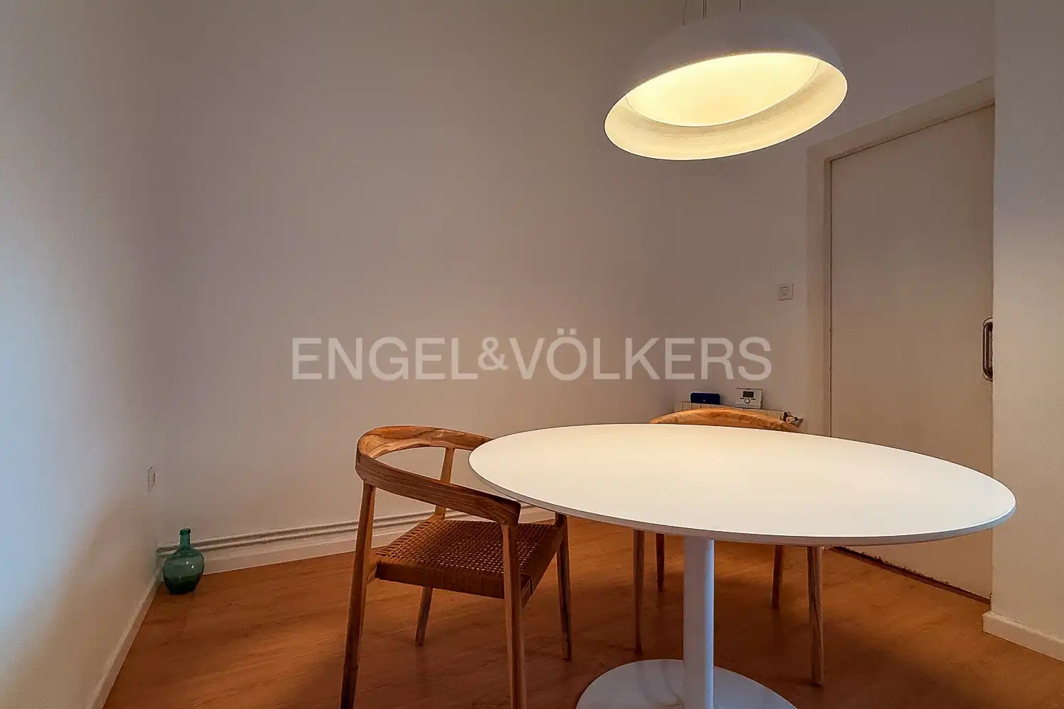 Esszimmer von Wohnung zur Miete in Valencia mit Heizung, Möbliert und Balkon