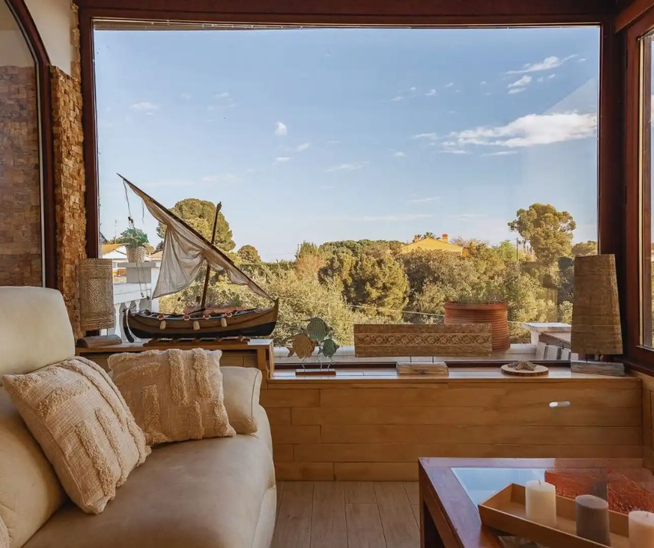 Terraza de Casa o chalet en venta en Santa Susanna con Aire acondicionado, Jardín privado y Terraza