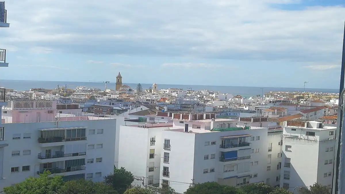 Vista exterior de Piso en venta en Estepona