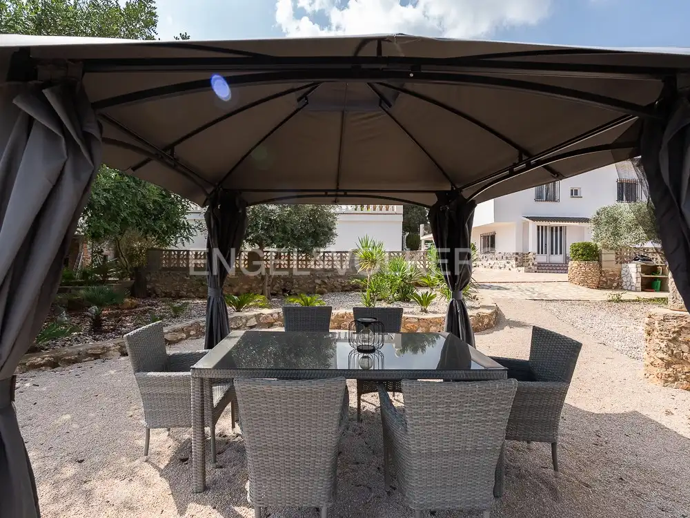 Terrassa de Casa o xalet en venda en Alberic amb Aire condicionat, Calefacció i Jardí privat