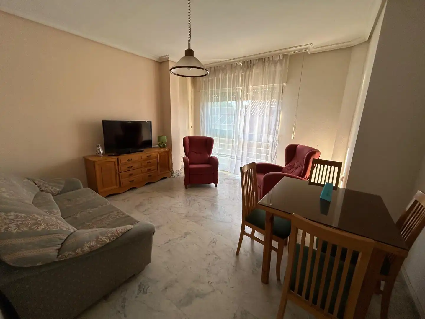 Sala de estar de Piso en venta en Ciudad Real con Calefacción, Amueblado y Horno