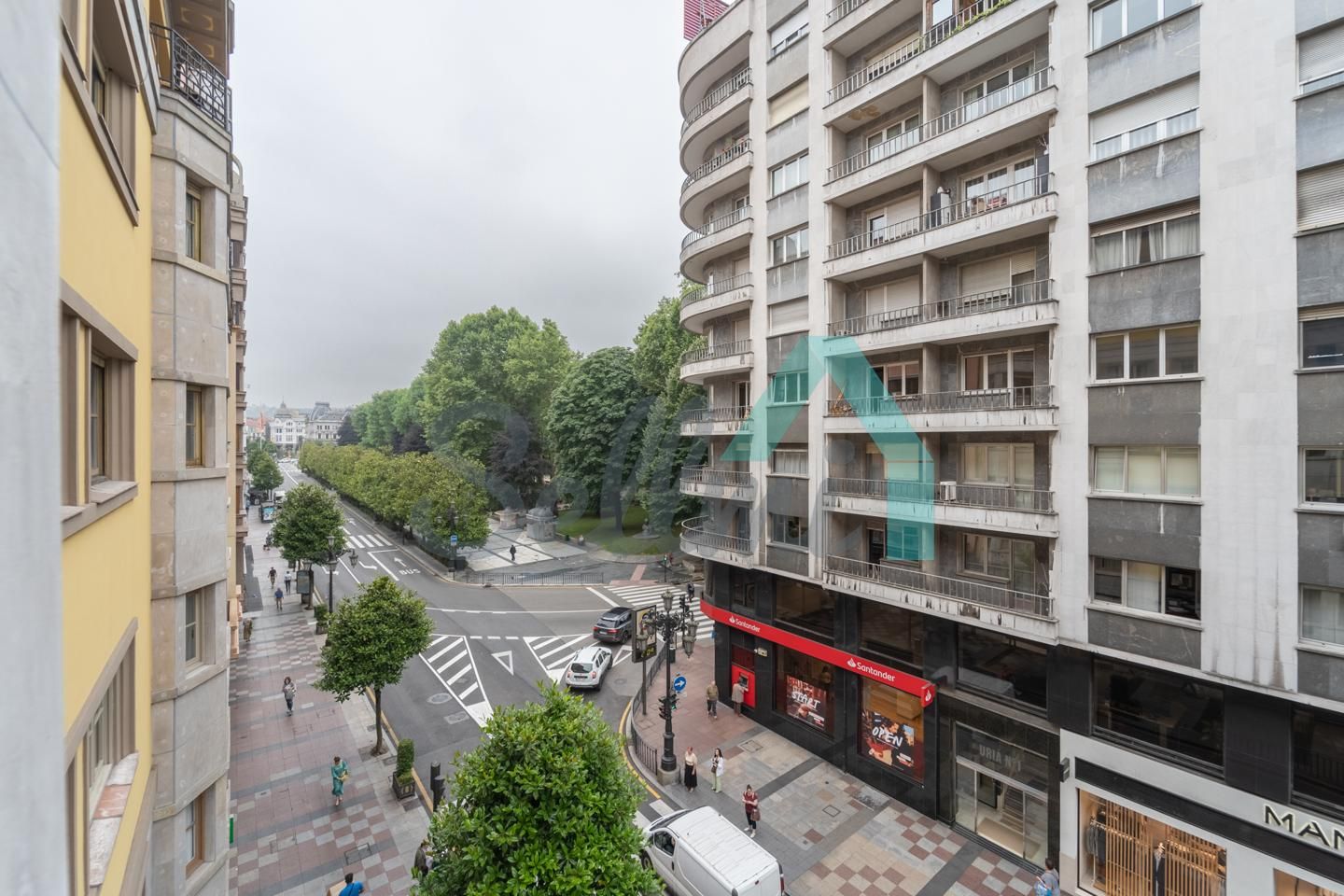 Exterior view of Flat for sale in Oviedo   with Heating, Parquet flooring and Storage room