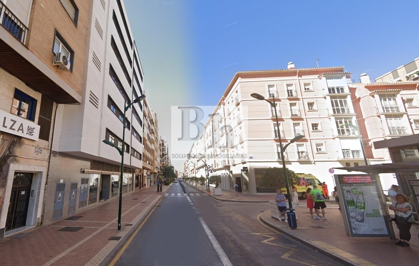 Vista exterior de Garatge en venda en Málaga Capital