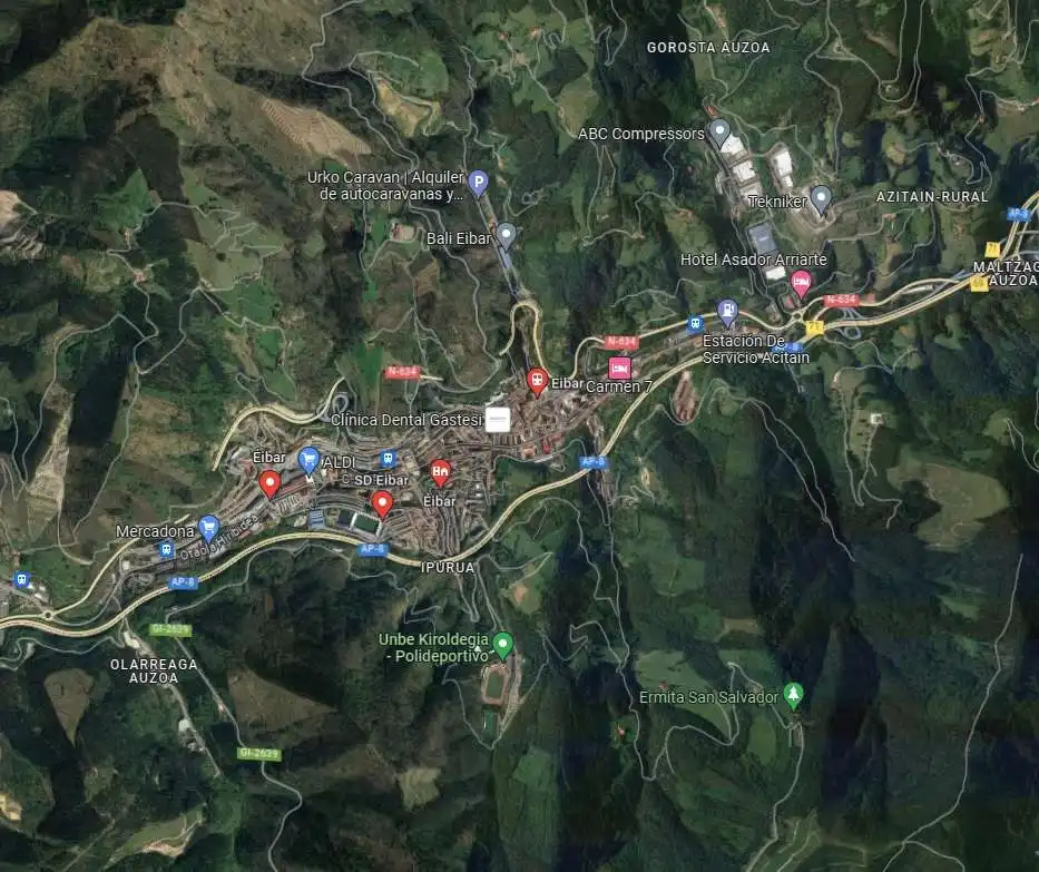 Terrains et parcelles à vendre à Eibar
