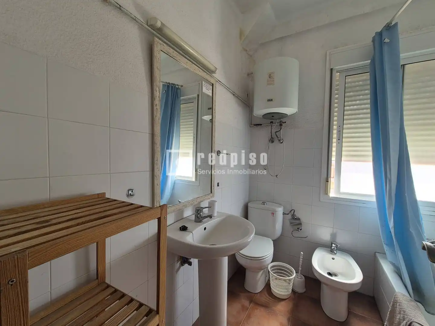 Badezimmer von Wohnung zum Verkauf in Sevilla mit Klimaanlage, Terrasse und Möbliert