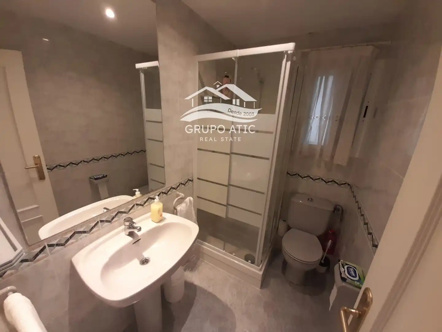 Badezimmer von Wohnungen zur Miete in Burriana / Borriana mit Heizung, Abstellraum und Möbliert