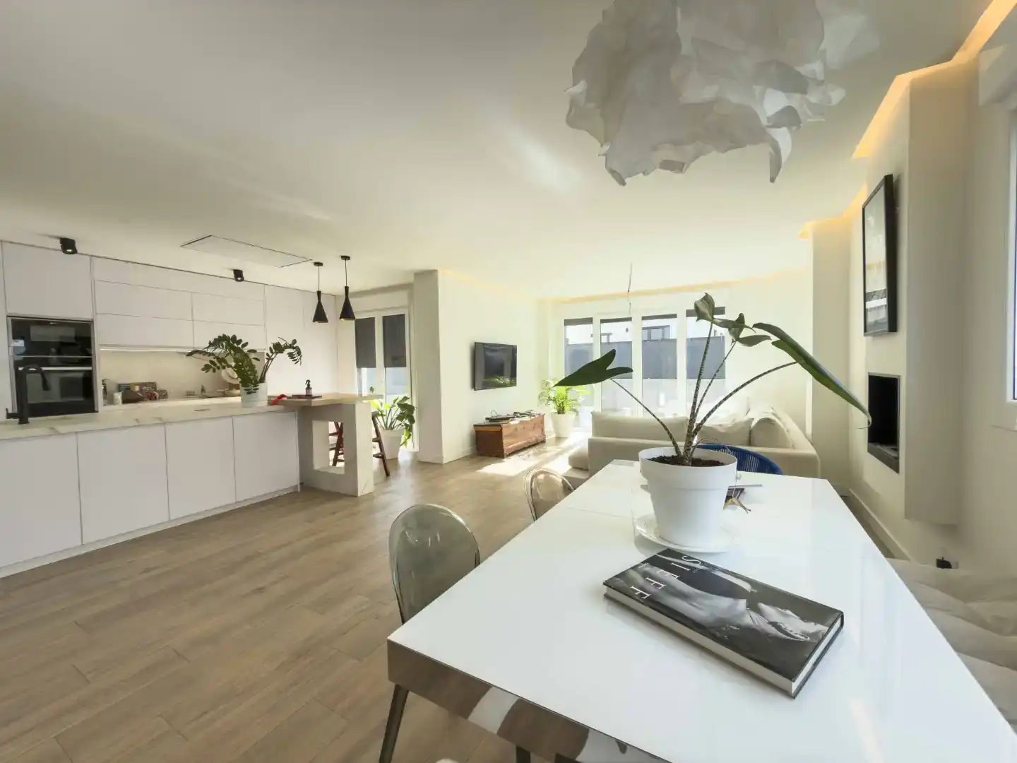 Sala d'estar de Casa o xalet en venda en Arroyomolinos (Madrid)