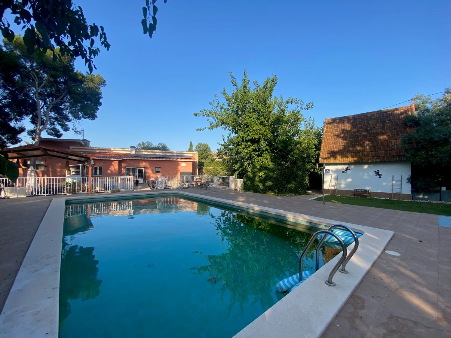 Swimming pool of House or chalet to rent in Cartagena  with Air Conditioner, Heating and Private garden