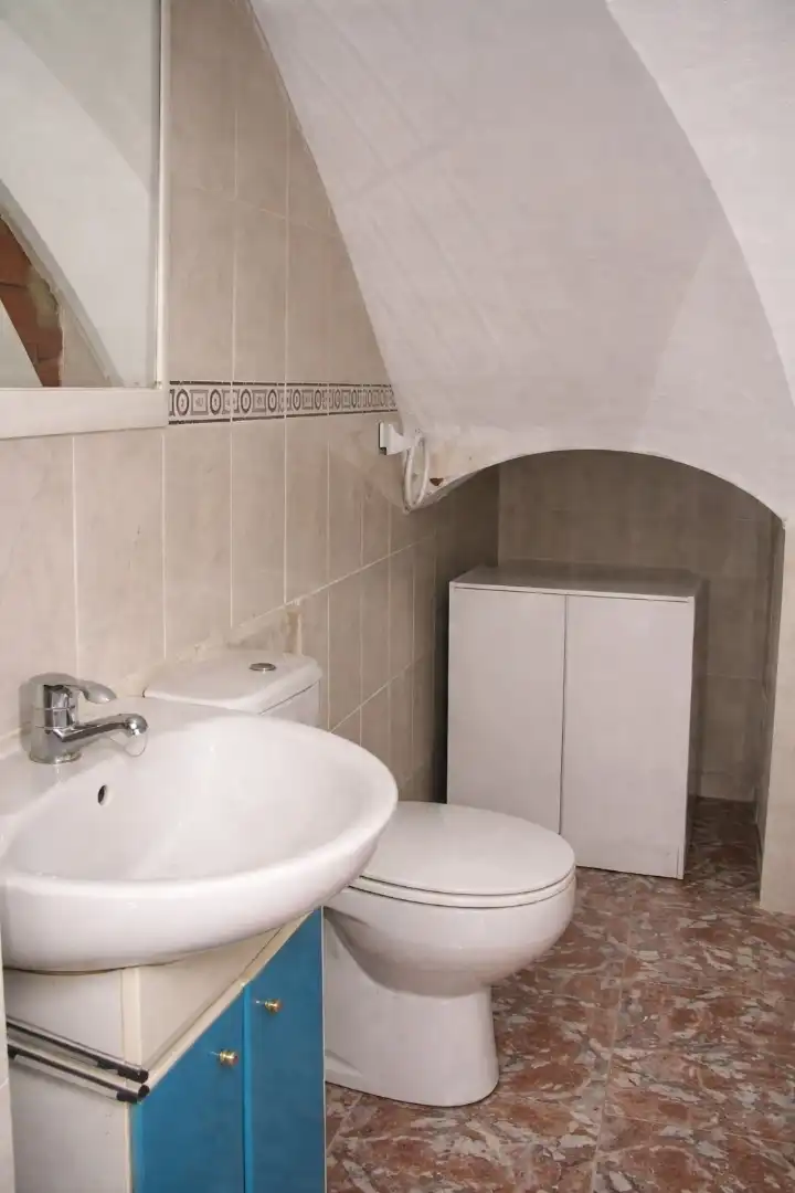 Baño de Casa adosada en venta en L'Olleria con Terraza, Trastero y Balcón