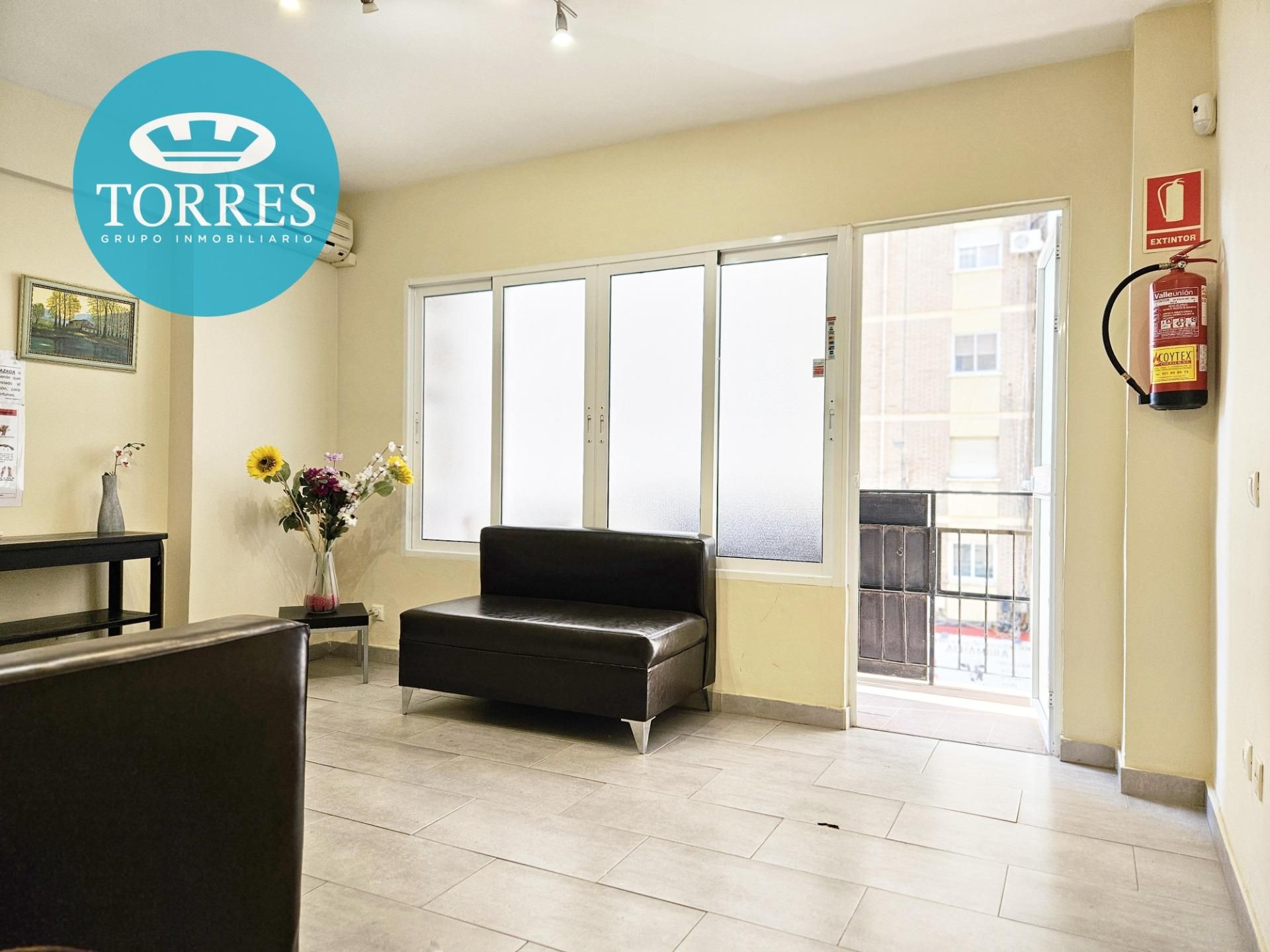 Sala d'estar de Pis en venda en Málaga Capital amb Aire condicionat, Terrassa i Balcó