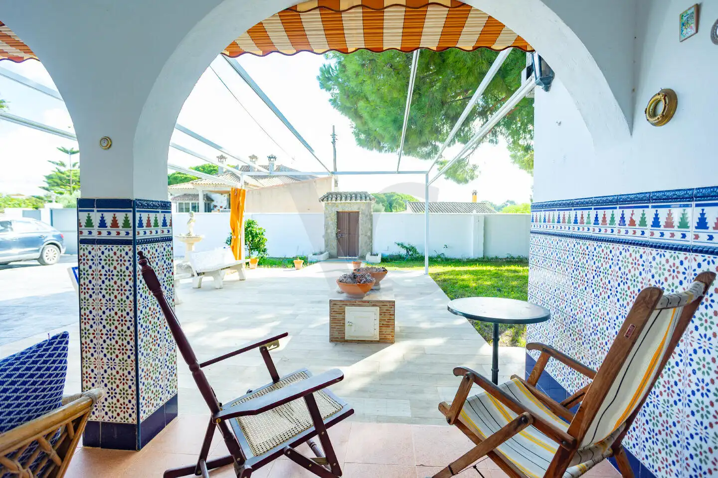 Garden of Houses for sale in Chiclana de la Frontera