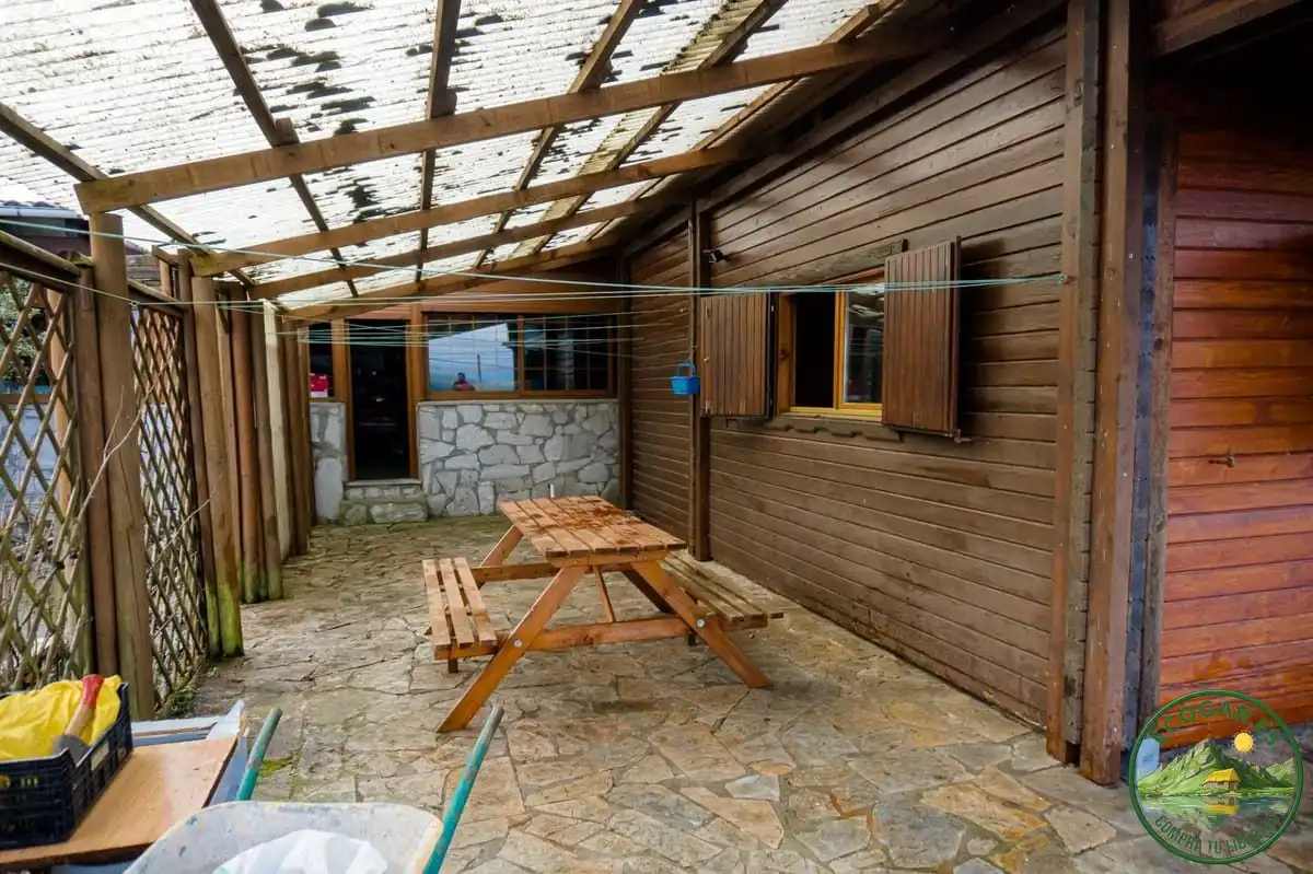 Terraza de Casa o chalet en venta en Villagatón con Aire acondicionado, Calefacción y Jardín privado