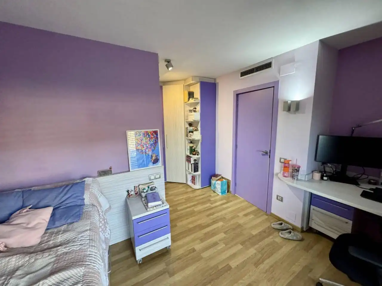Bedroom of Houses for sale in Cerdanyola del Vallès  with Air Conditioner, Heating and Private garden