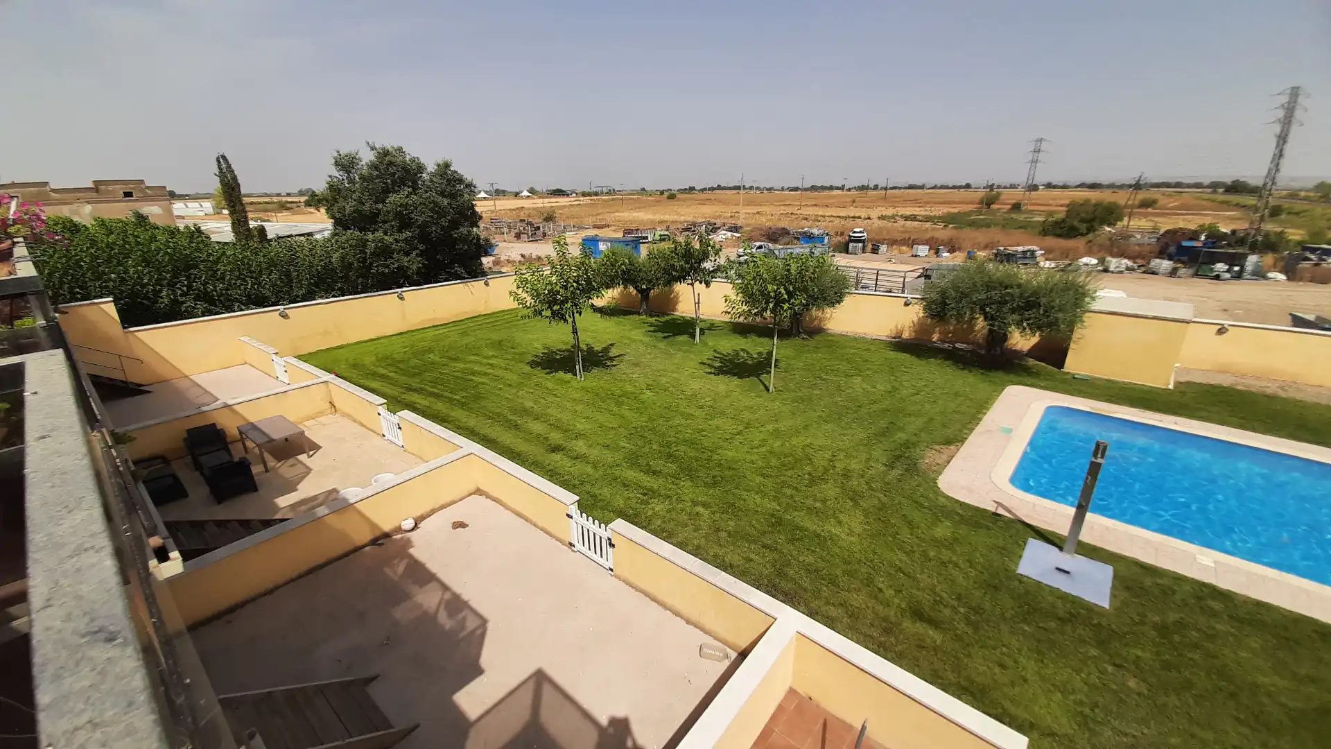 Terrasse von Wohnung zum Verkauf in Anglesola mit Heizung, Privatgarten und Terrasse
