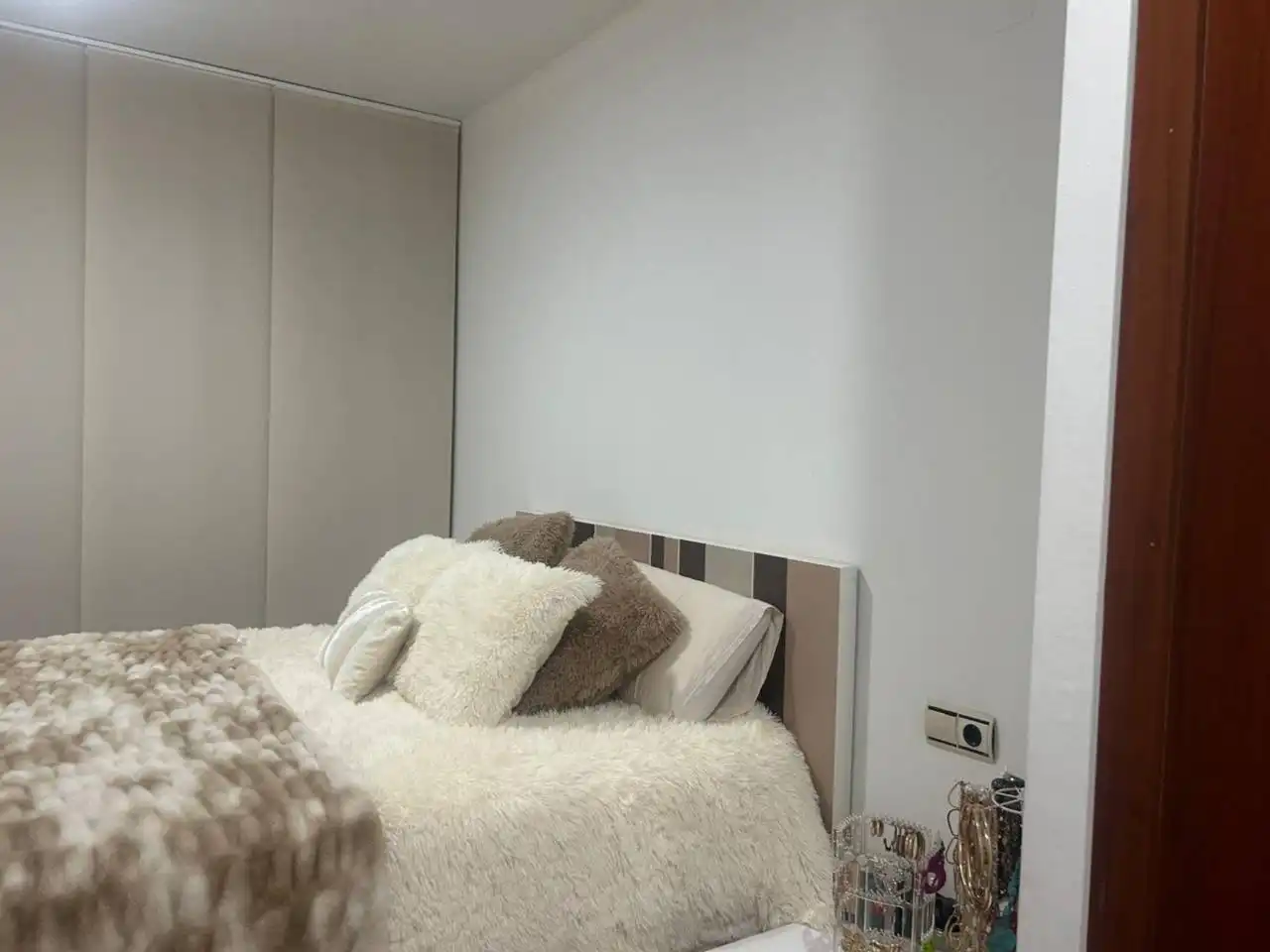 Schlafzimmer von Wohnung zum Verkauf in Castellón de la Plana / Castelló de la Plana mit Klimaanlage, Parkett und Terrasse