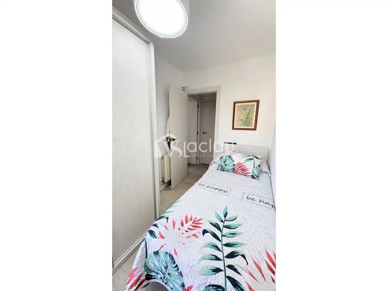 Bedroom of Flat for sale in Esparreguera  with Heating, Parquet flooring and Balcony