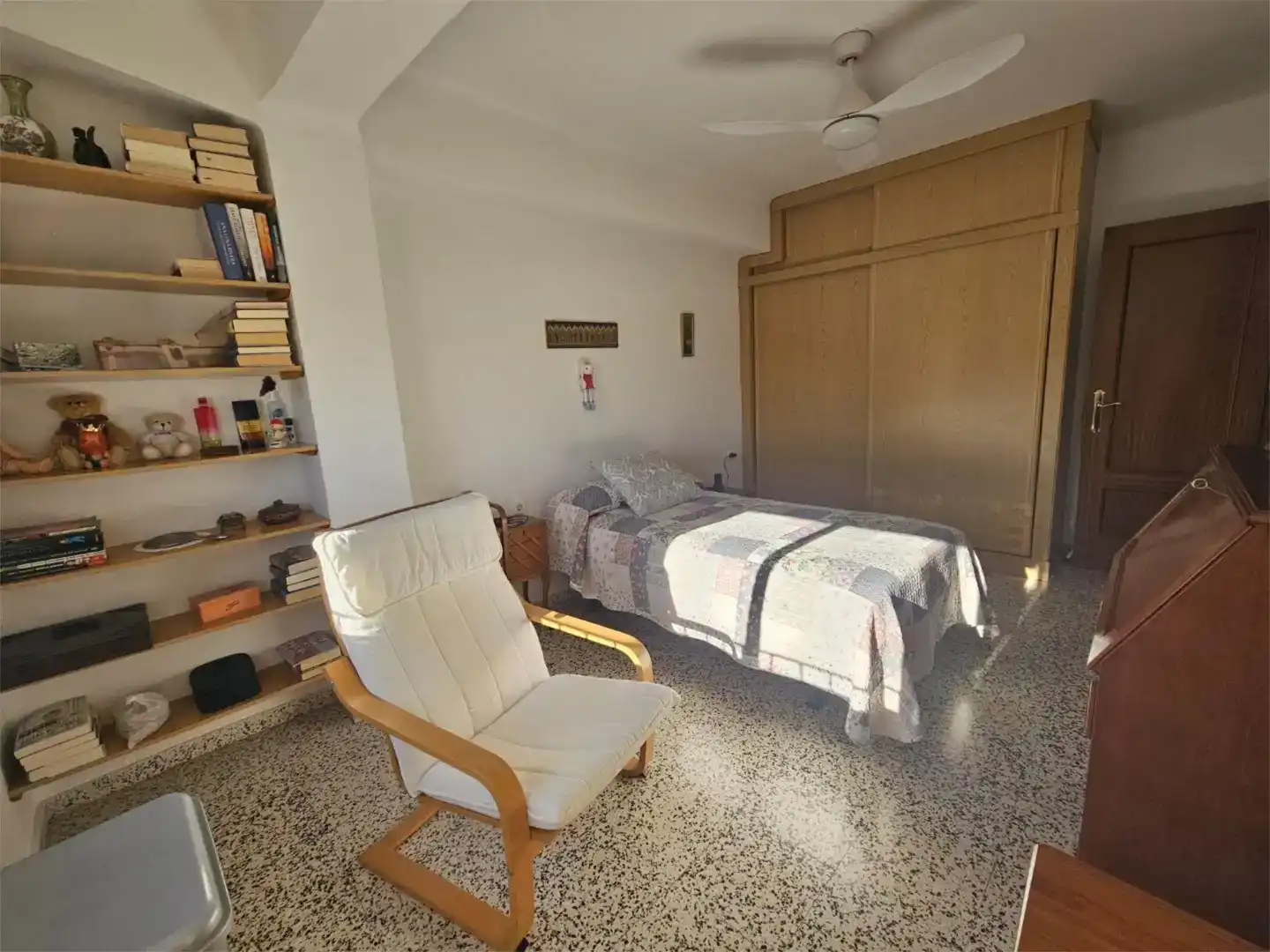 Schlafzimmer von Wohnung zum Verkauf in Málaga Capital mit Klimaanlage und Balkon