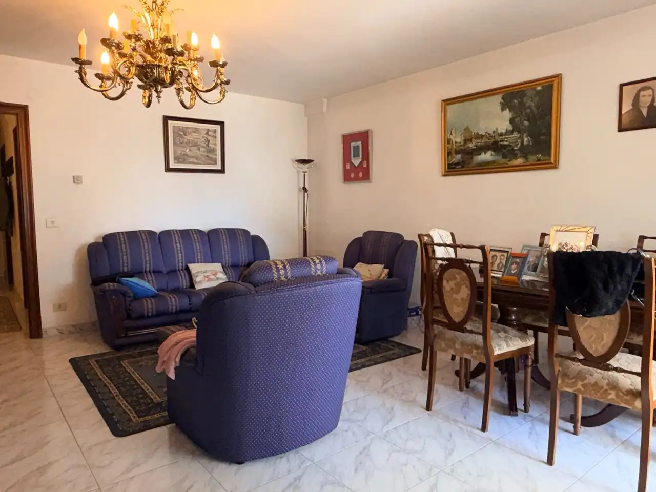 Living room of Flat for sale in Lugo  with Heating, Terrace and Storage room