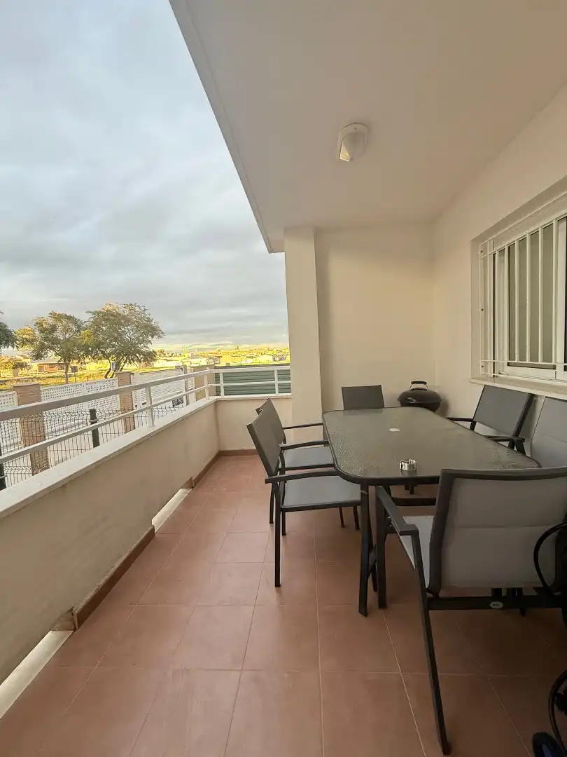 Terraza de Piso en venta en Torre-Pacheco con Aire acondicionado, Jardín privado y Amueblado