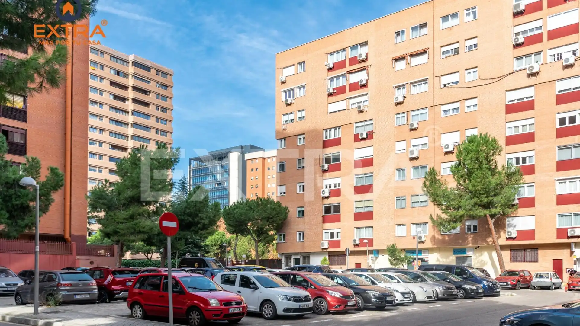 Vista exterior de Piso de alquiler en  Madrid Capital con Aire acondicionado
