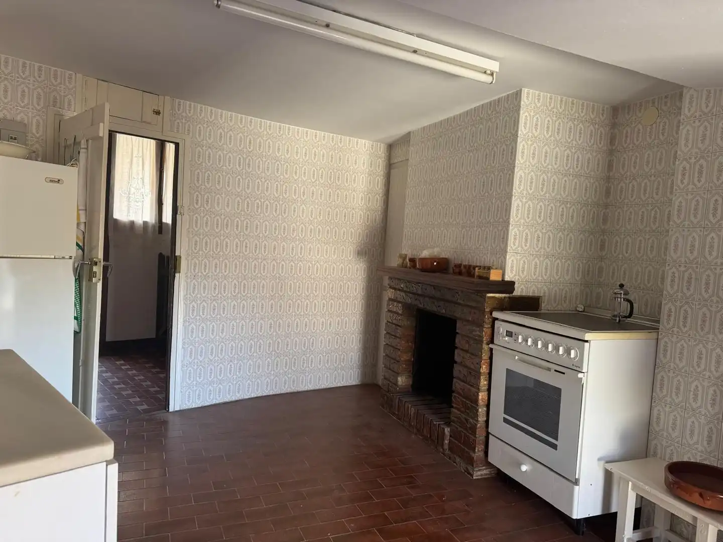 Cocina de Finca rústica en venta en Jarque de Moncayo con Terraza