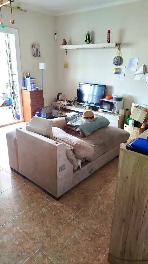 Sala de estar de Casa o chalet en venta en La Pobla de Montornès   con Aire acondicionado, Calefacción y Jardín privado