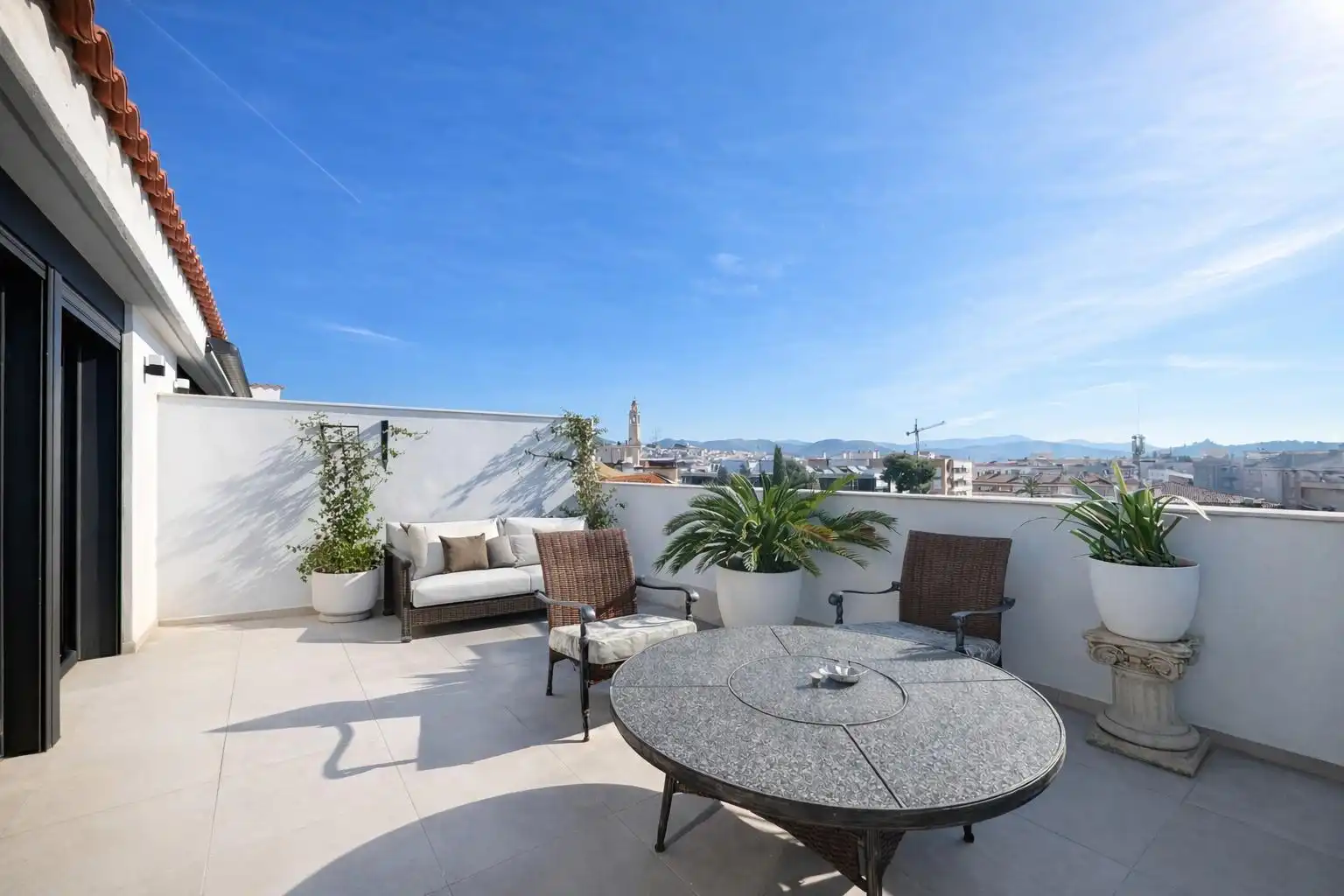 Terraza de Ático en venta en Sant Pere de Ribes con Aire acondicionado, Parquet y Terraza