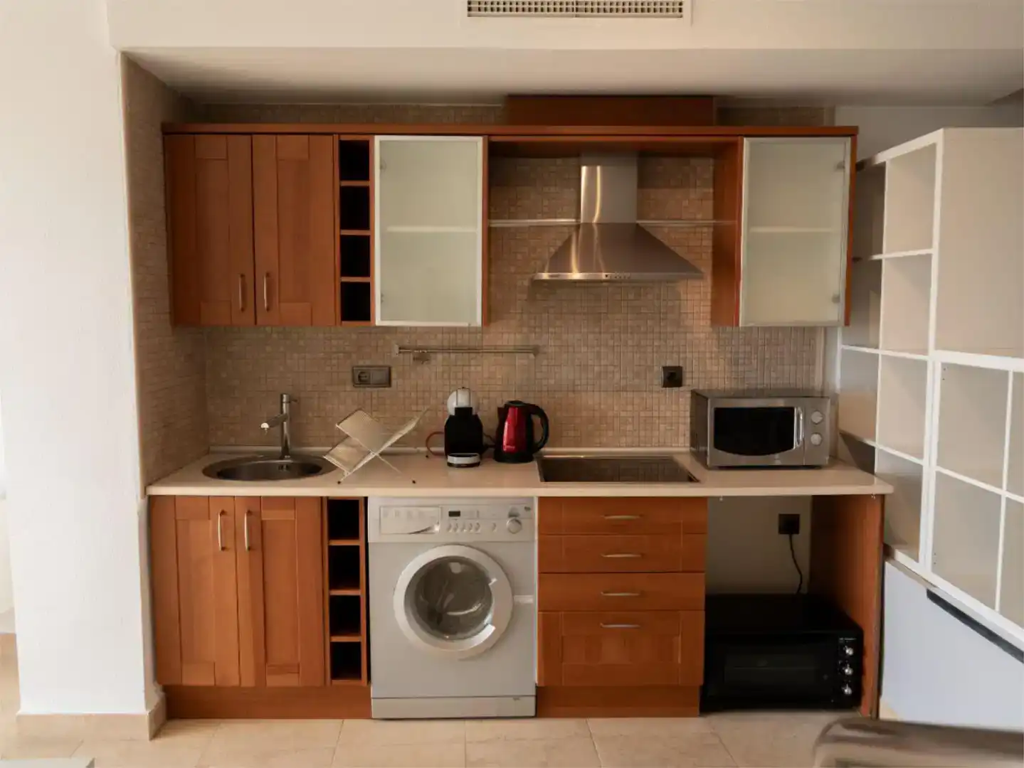 Cuina de Apartament en venda en Vícar amb Piscina i Balcó