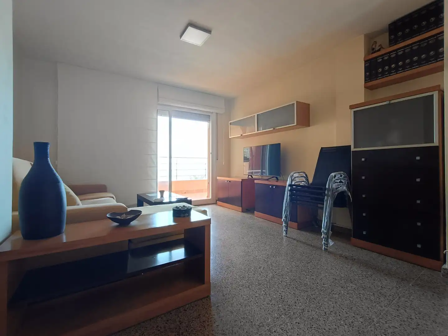 Sala de estar de Piso de alquiler en Cunit con Terraza, Amueblado y Horno