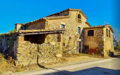 Exterior view of Country house for sale in Aiguaviva  with Private garden, Terrace and Storage room