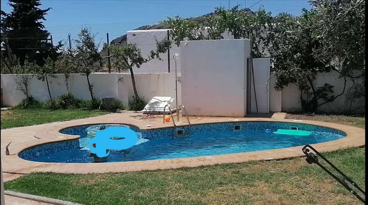 Piscina de Casa o xalet en venda en Felix amb Aire condicionat, Jardí privat i Terrassa