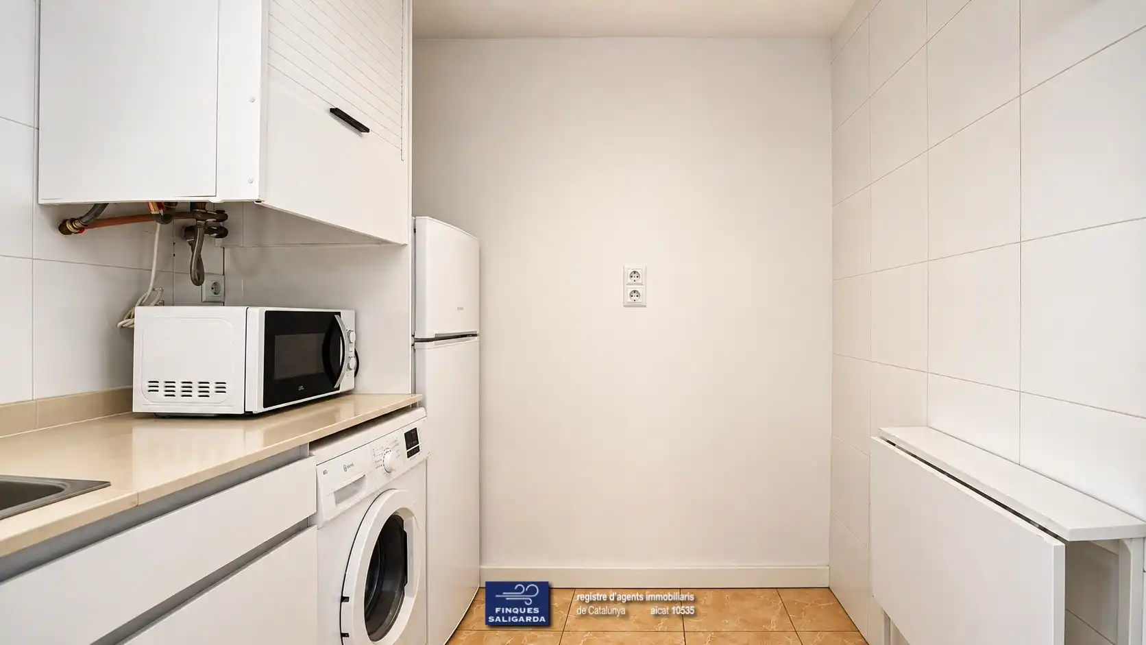 Küche von Maisonette zum Verkauf in Santa Eulàlia de Ronçana mit Klimaanlage, Heizung und Terrasse