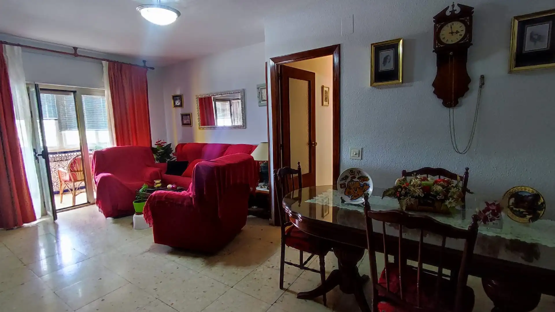 Wohnzimmer von Wohnung zum Verkauf in Manzanares mit Klimaanlage, Heizung und Terrasse