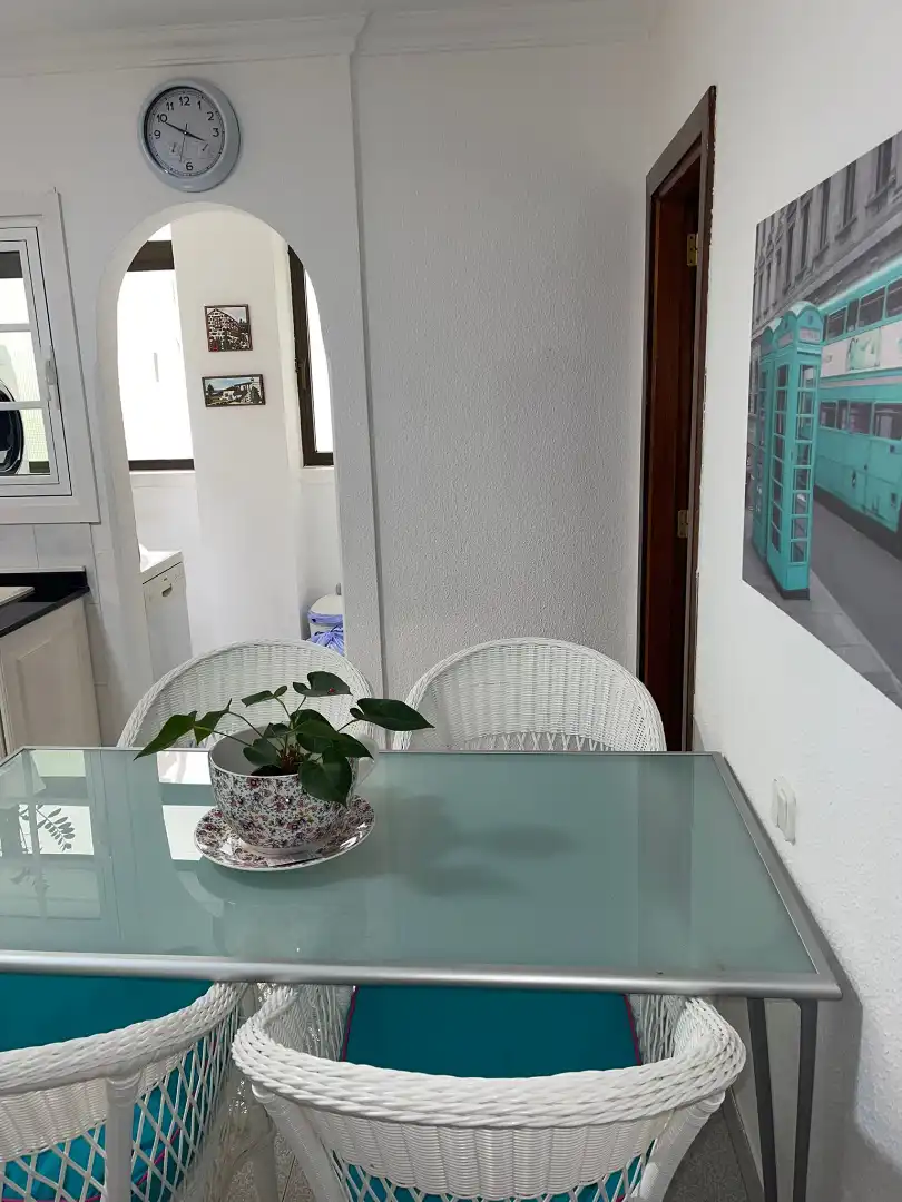 Dining room of Flat for sale in Las Palmas de Gran Canaria  with Storage room, Furnished and Oven