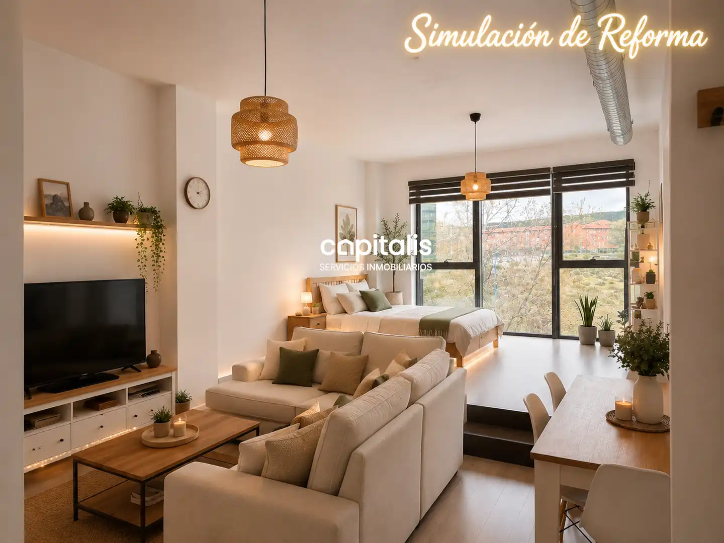 Sala de estar de Piso en venta en Rivas-Vaciamadrid con Aire acondicionado, Calefacción y Trastero