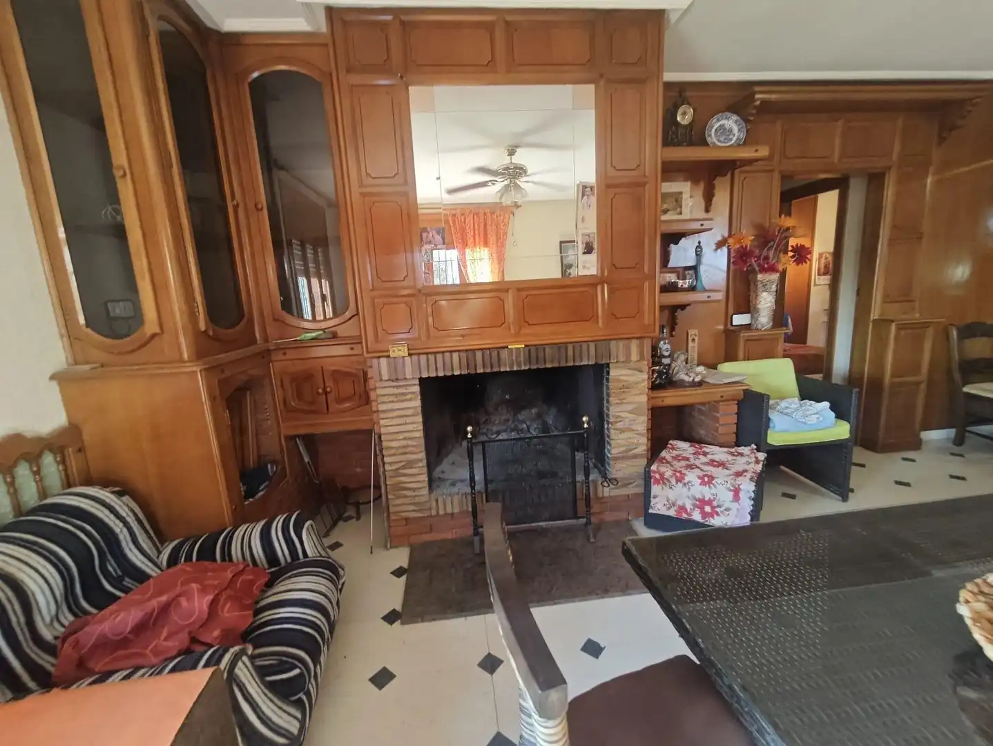Living room of Country homes for sale in Sax  with Private garden, Storage room and Swimming Pool