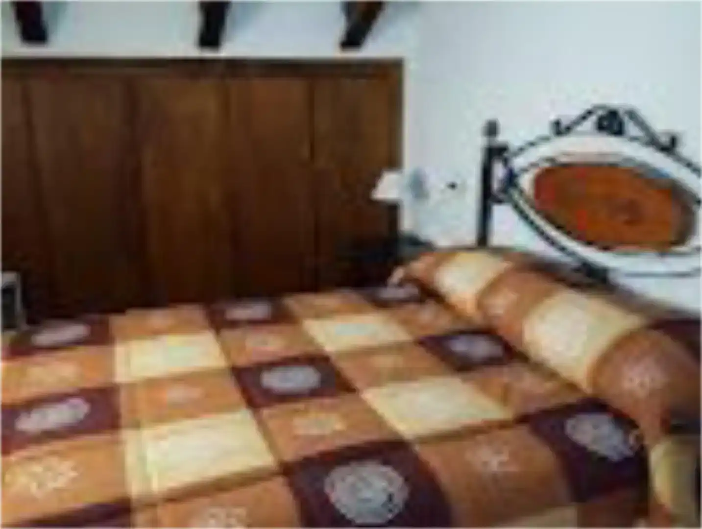 Schlafzimmer von Haus oder Chalet zur Miete in Moratalla mit Klimaanlage, Privatgarten und Schwimmbad