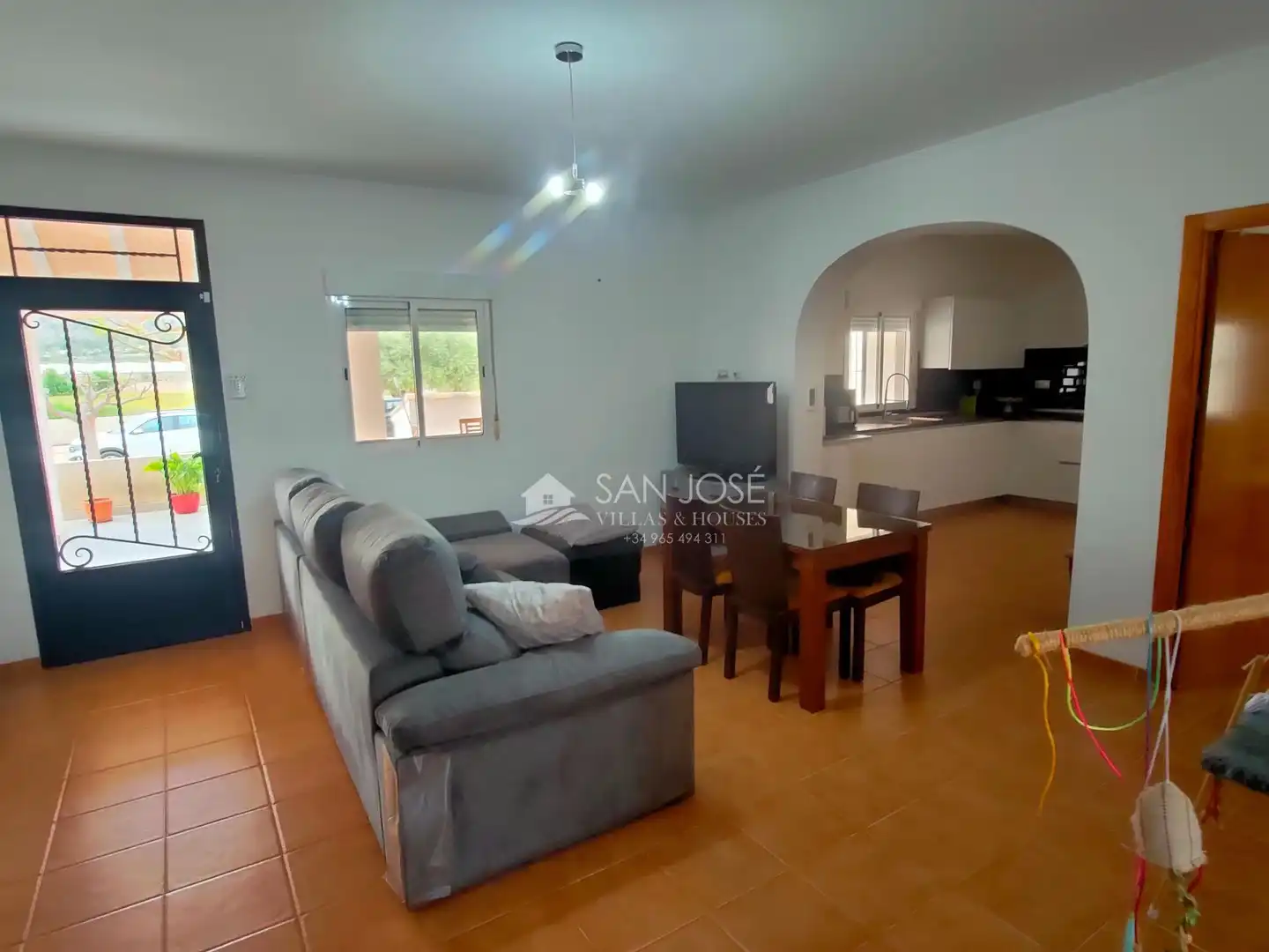 Sala de estar de Casa o chalet en venta en Aspe con Calefacción, Jardín privado y Trastero