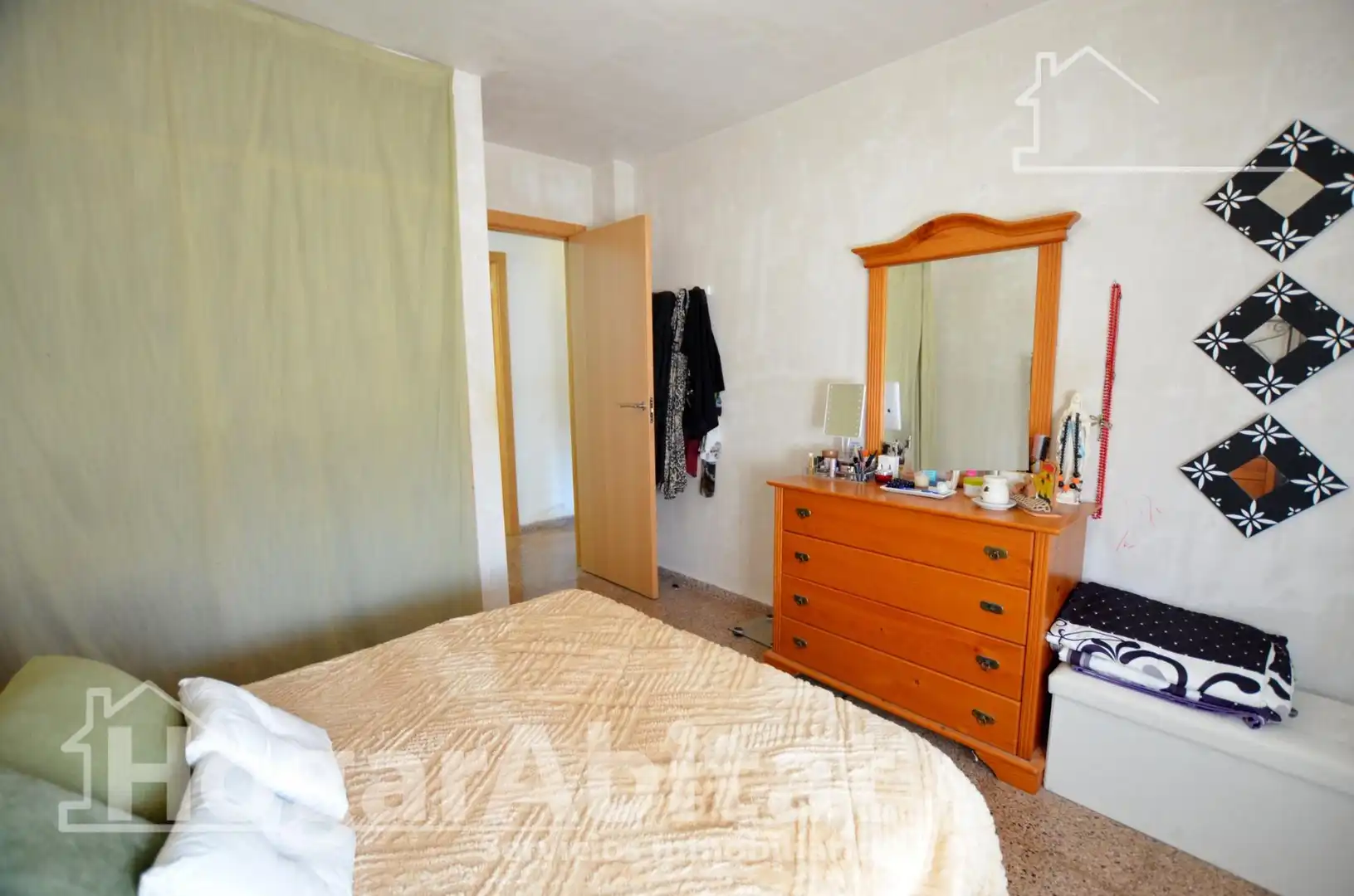 Schlafzimmer von Haus oder Chalet zum Verkauf in Mutxamel mit Heizung, Privatgarten und Terrasse