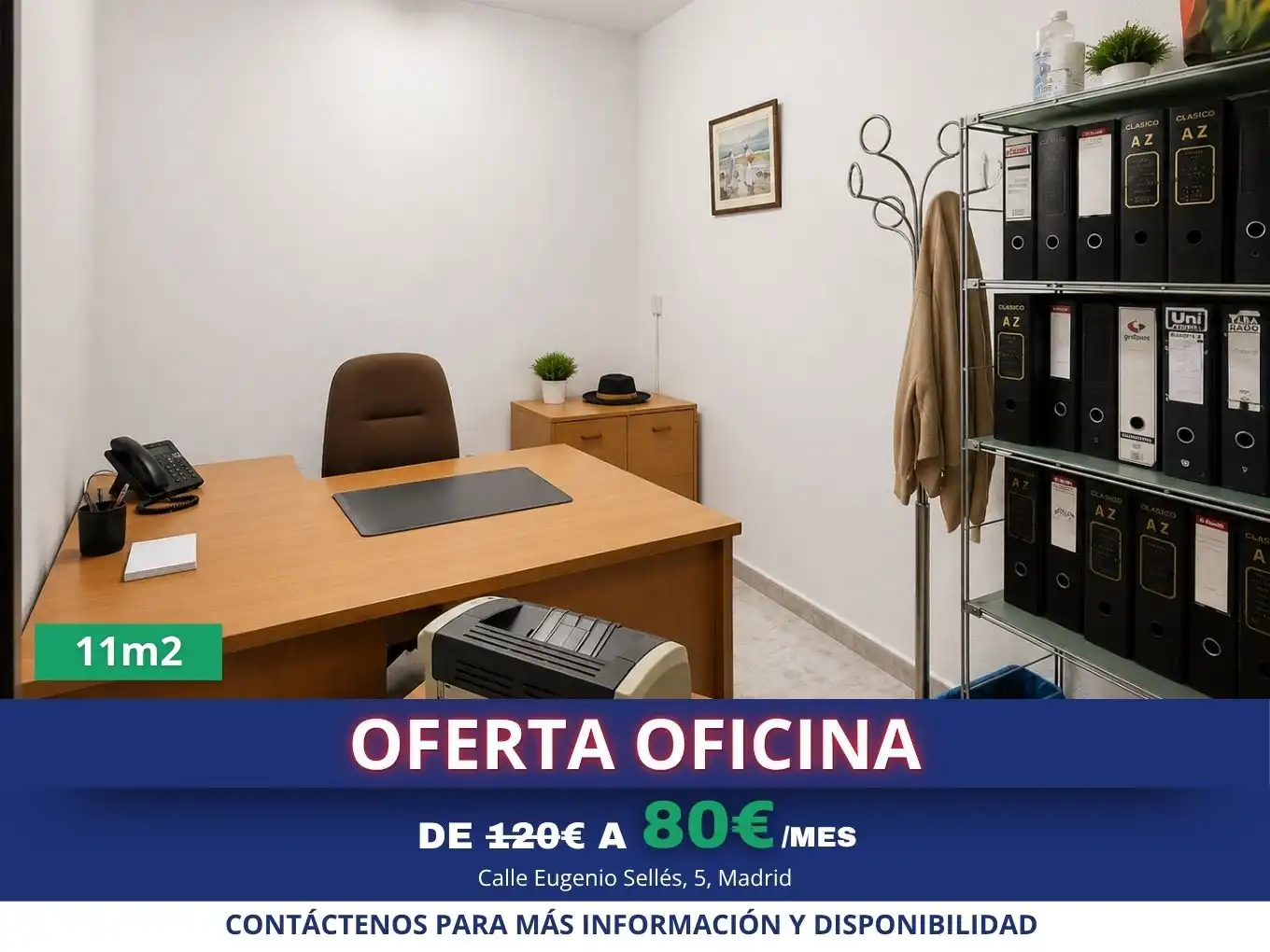 Office for rent in Arganzuela