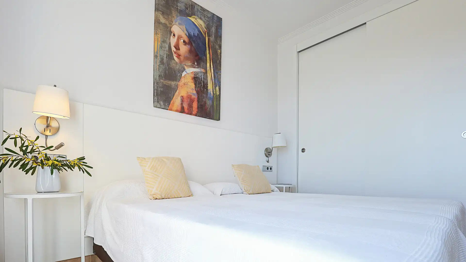 Bedroom of Apartments for rent in Islantilla  with Air Conditioner, Heating and Terrace