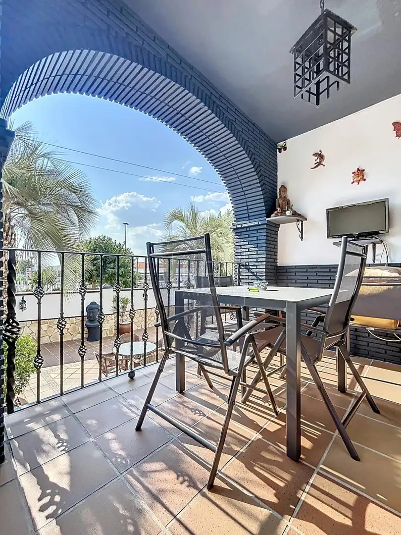 Terraza de Casa o chalet en venta en Vegas del Genil con Aire acondicionado, Jardín privado y Terraza