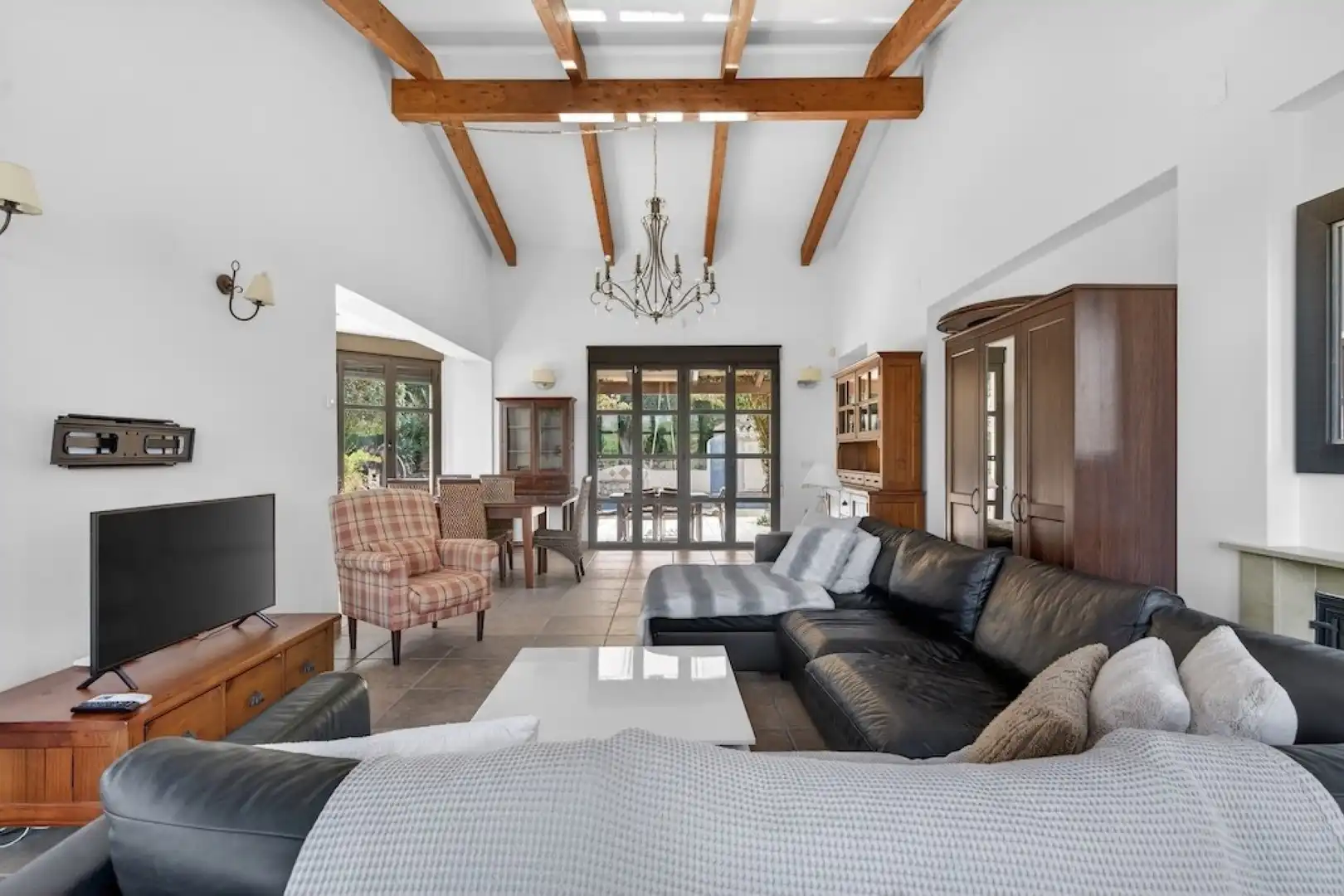 Sala d'estar de Casa o xalet en venda en Jávea / Xàbia amb Aire condicionat, Calefacció i Jardí privat
