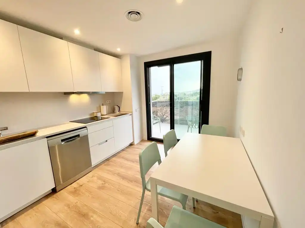 Kitchen of Apartments for rent in Sitges  with Air Conditioner, Heating and Parquet flooring