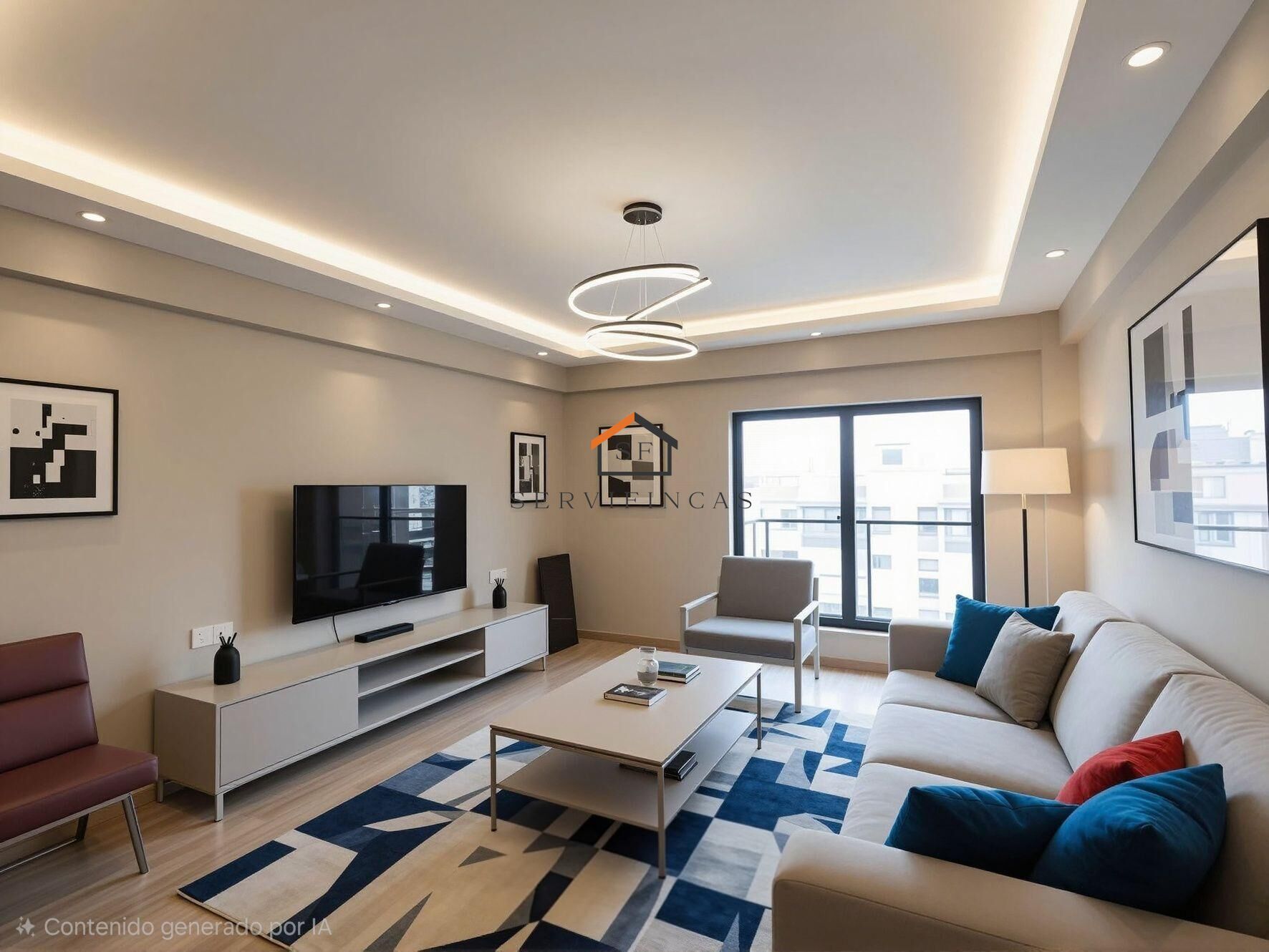 Sala d'estar de Pis en venda en  Madrid Capital amb Calefacció, Parquet i Terrassa