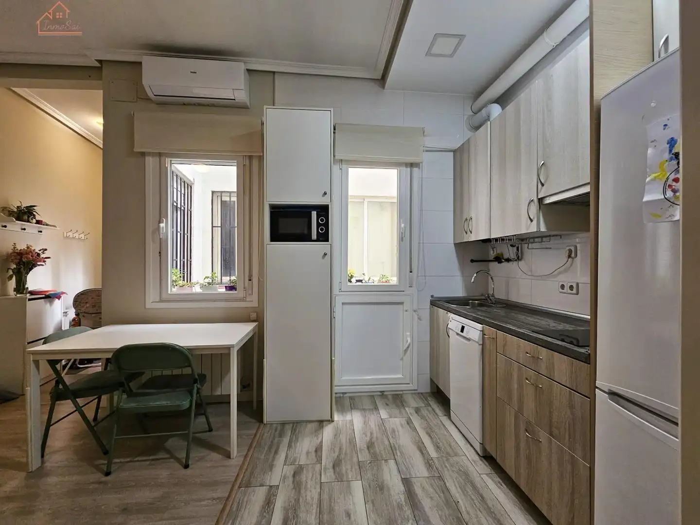 Küche von Wohnung zur Miete in Madrid mit Klimaanlage, Heizung und Möbliert