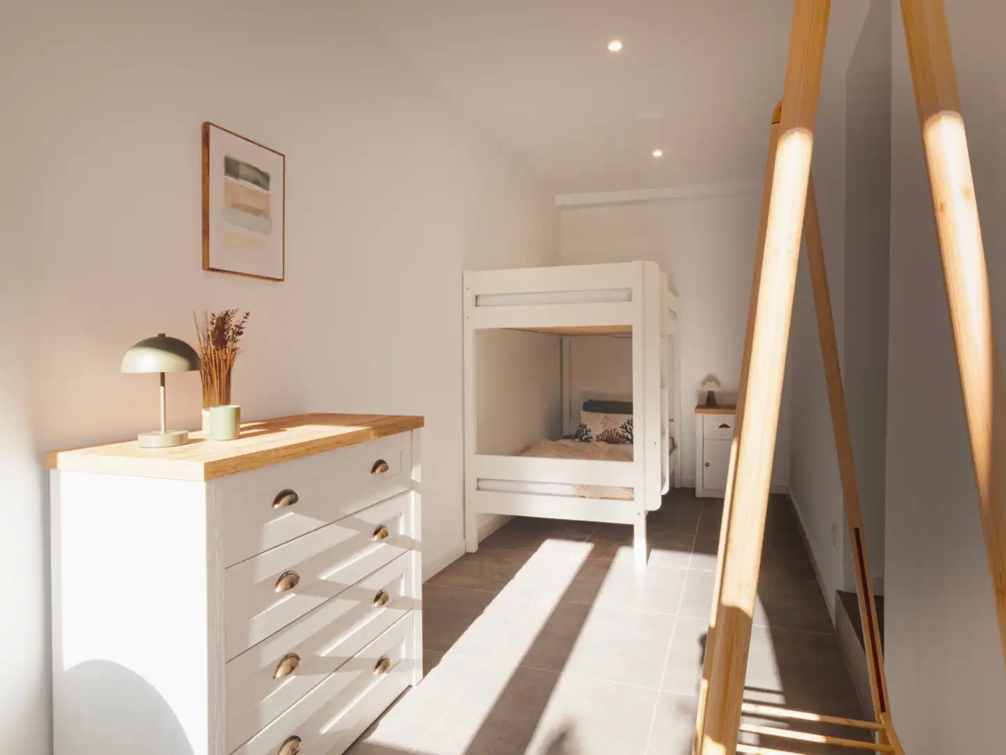 Schlafzimmer von Erdgeschoss zum Verkauf in Empuriabrava mit Klimaanlage, Heizung und Terrasse