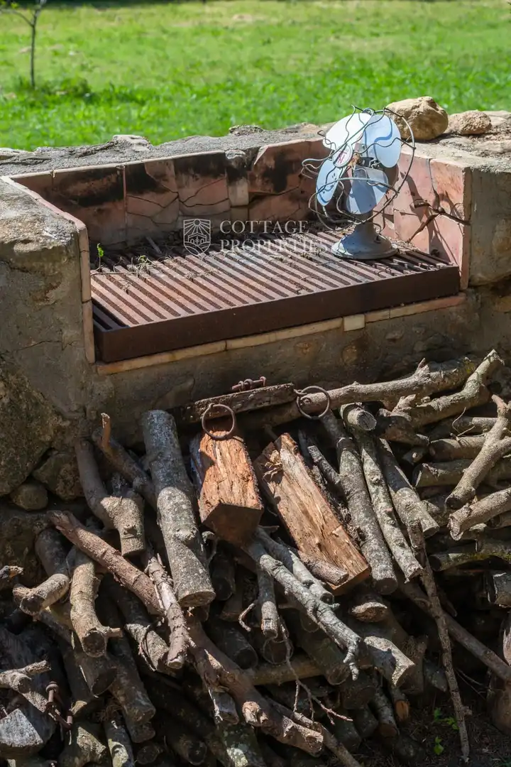 Terraza de Finca rústica en venta en Maià de Montcal con Calefacción y Piscina